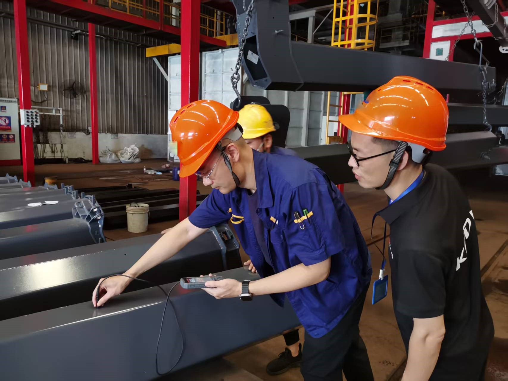 智能涂鍍層測厚儀現場案例